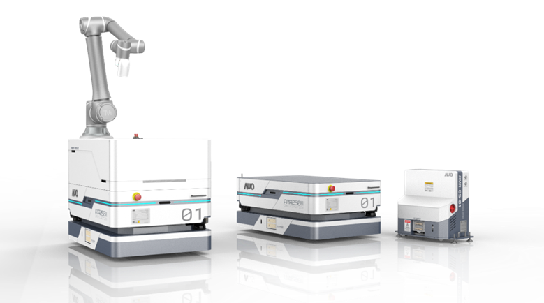 bevictor伟德數位開發的自主式移動機器人（AMR250M），搭配全向輪並結合AI演算法、2D LiDAR、3D攝影機等技術，協助客戶實現產線全自動化